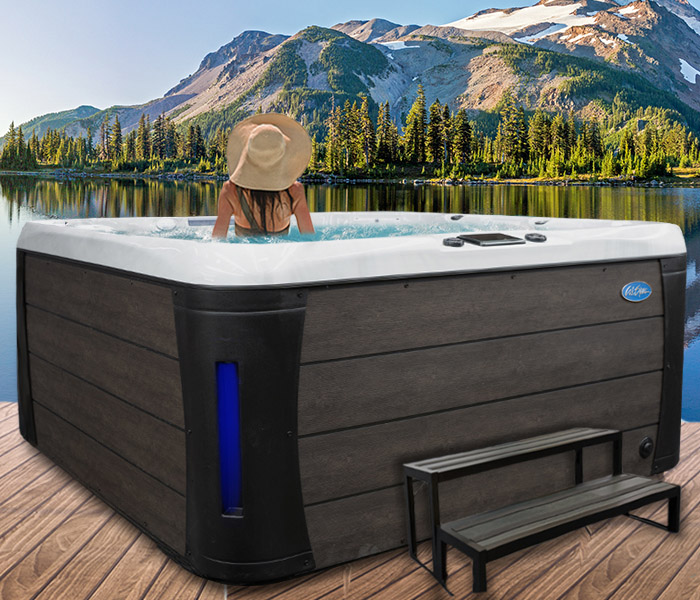Calspas hot tub being used in a family setting - hot tubs spas for sale Wallingford